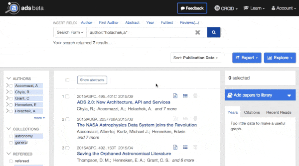 an animated gif of the orcid claiming process